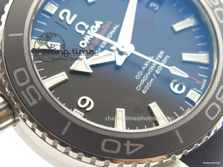 0411 Colorful Planet Ocean SS Bp Maker 45mm Black Bezel On Black Rubber Strap A 8219